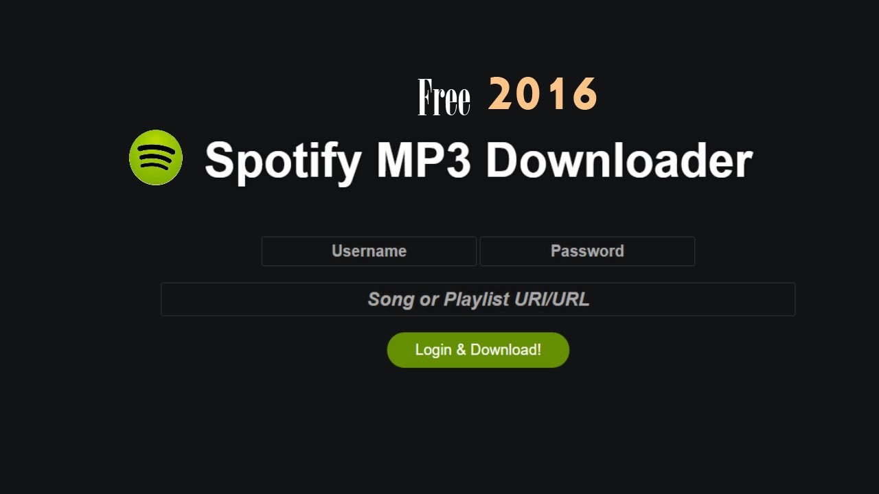 Download Songs From Spotify Playlist