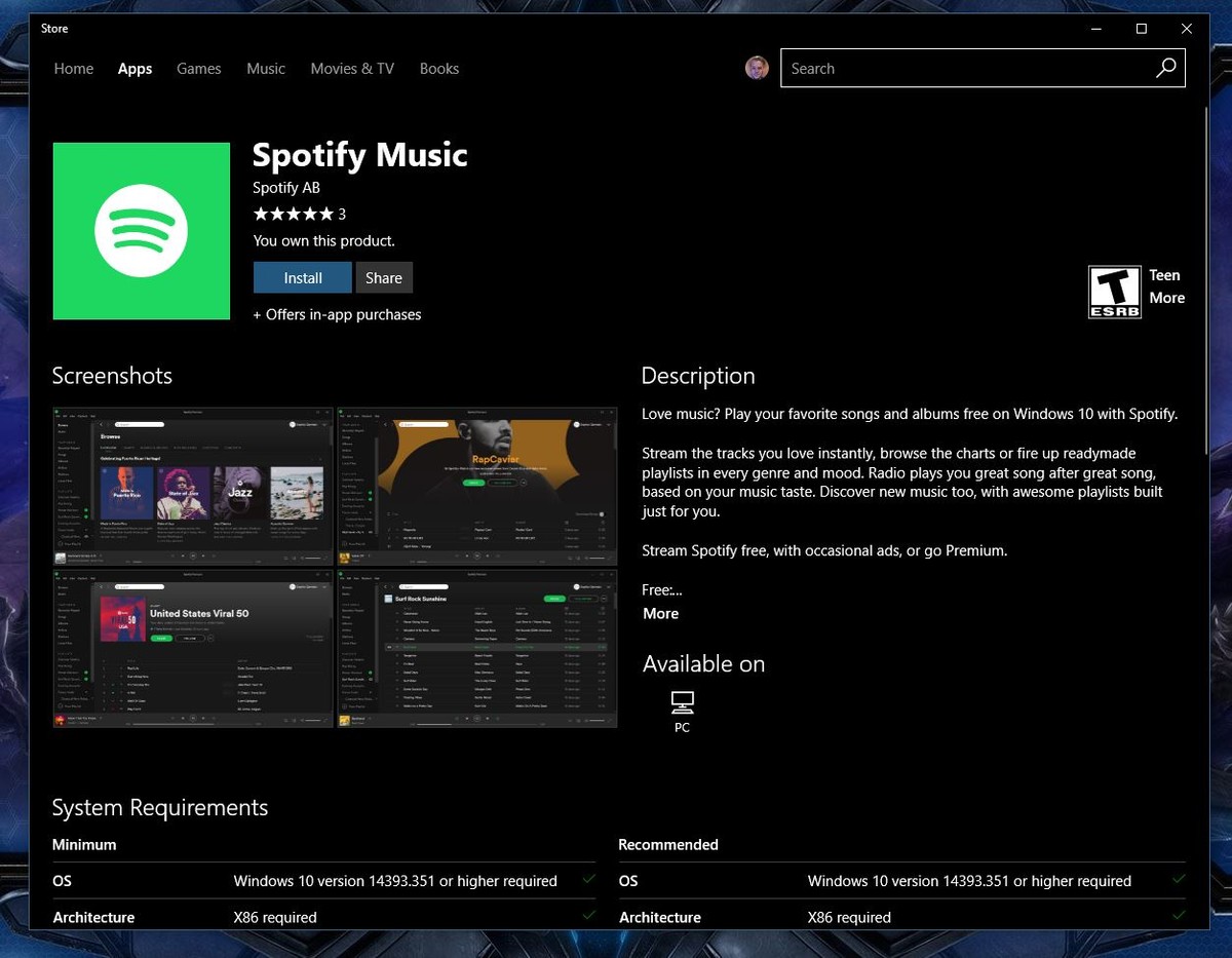 Update Spotify Pc App